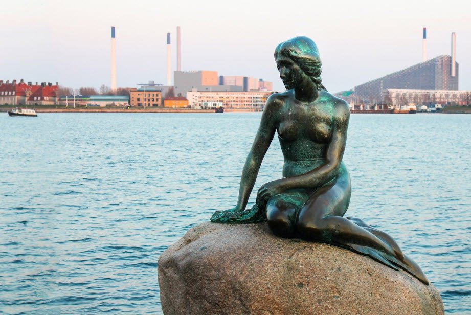 The Little Mermaid Statue, Copenhagen, Denmark